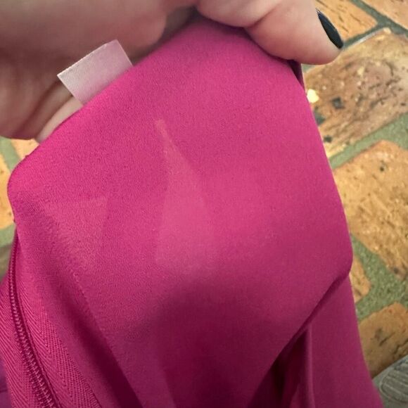 Decree Flowy Romper Magenta Fushia - Picture 7 of 8